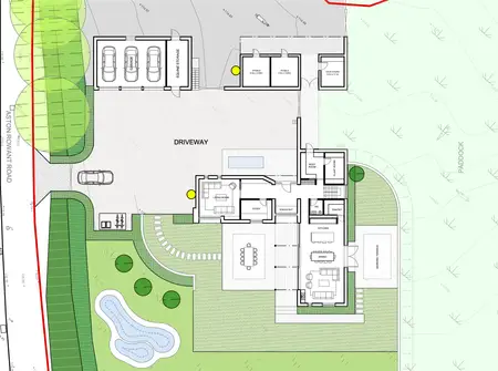 1 self build plots in Aston Rowant single house with stables, Oxfordshire with planning in progress